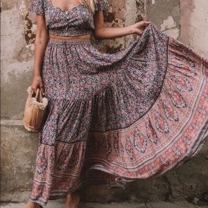 spell jasmine maxi skirt